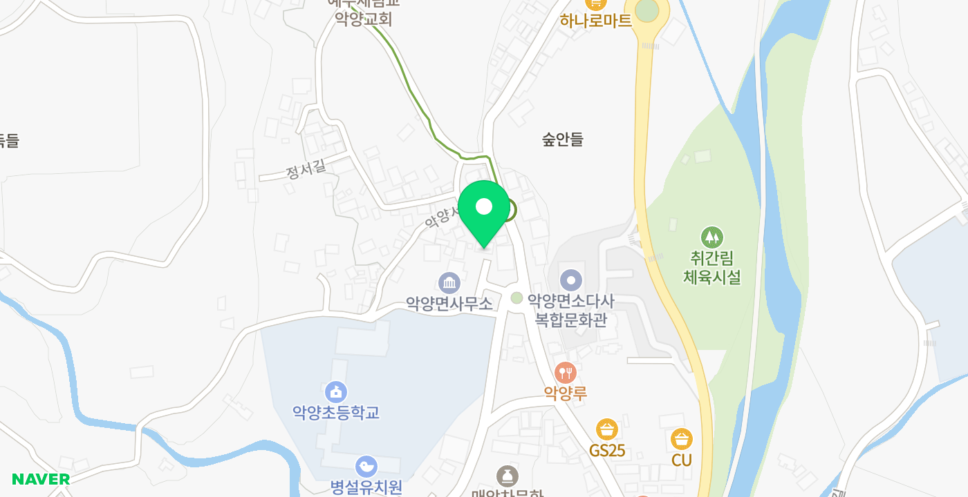 악양면 무인민원발급기 위치 지도