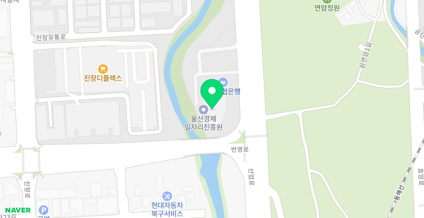 울산경제진흥원 위치 지도