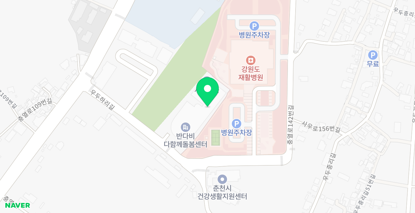 반다비 국민체육센터 위치 지도