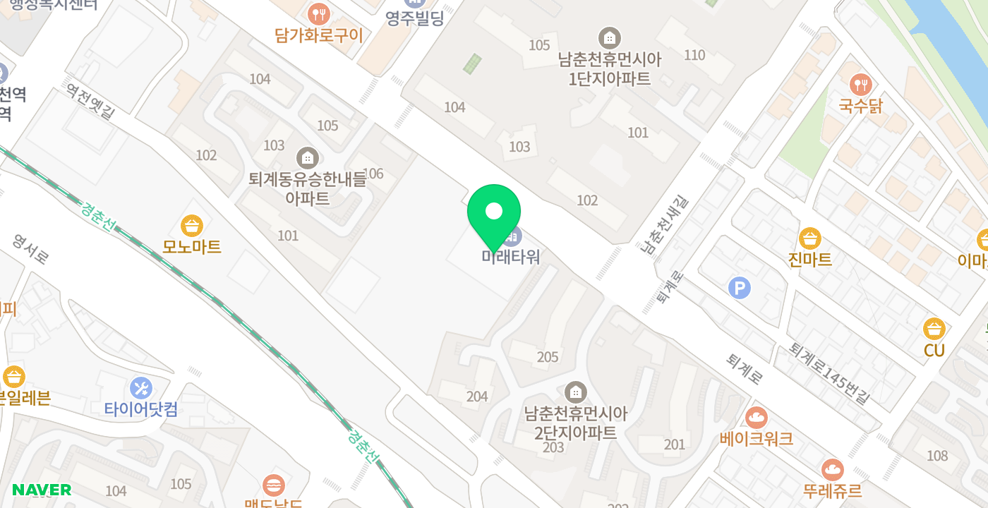 NH농협은행 미래타워지점 위치 지도