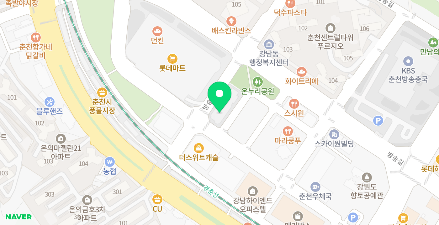 강남동행정복지센터 위치 지도