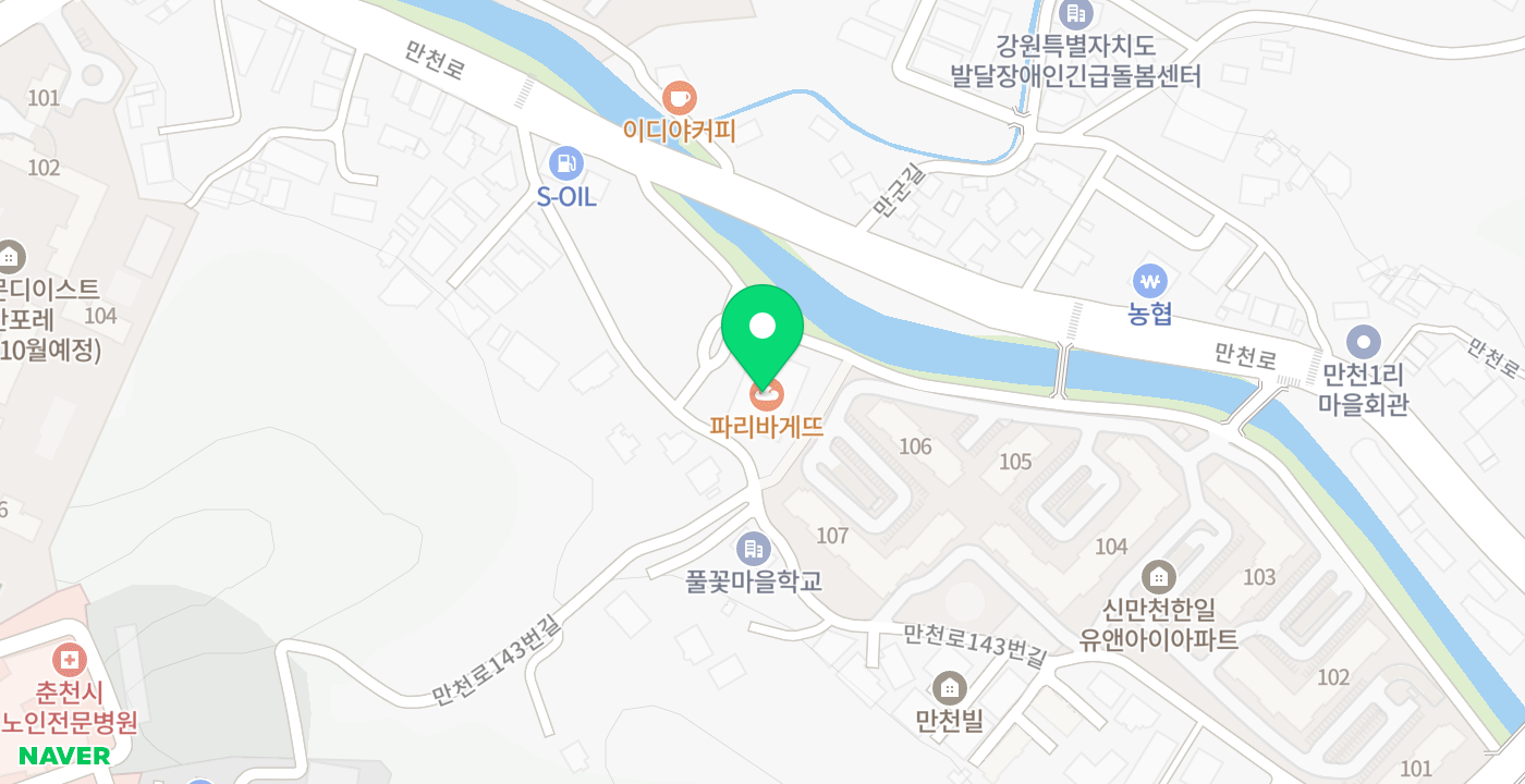 벨몽드만천점 위치 지도