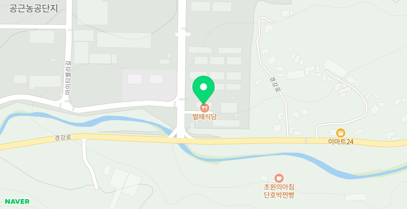 공근농공단지 위치 지도