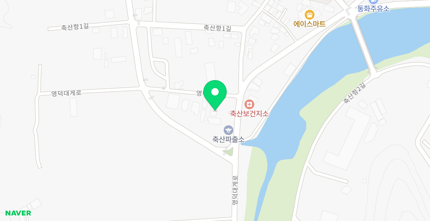 축산 출장소 위치 지도