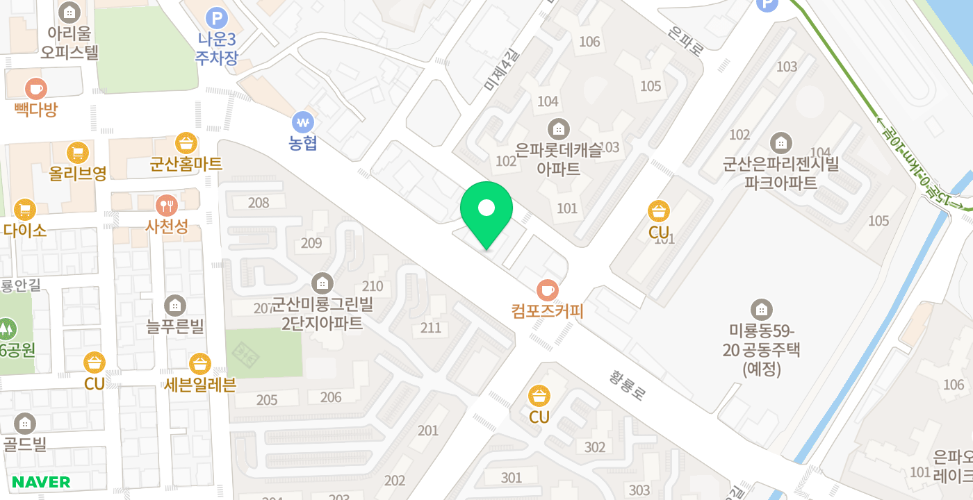 미룡동 평생학습관 위치 지도