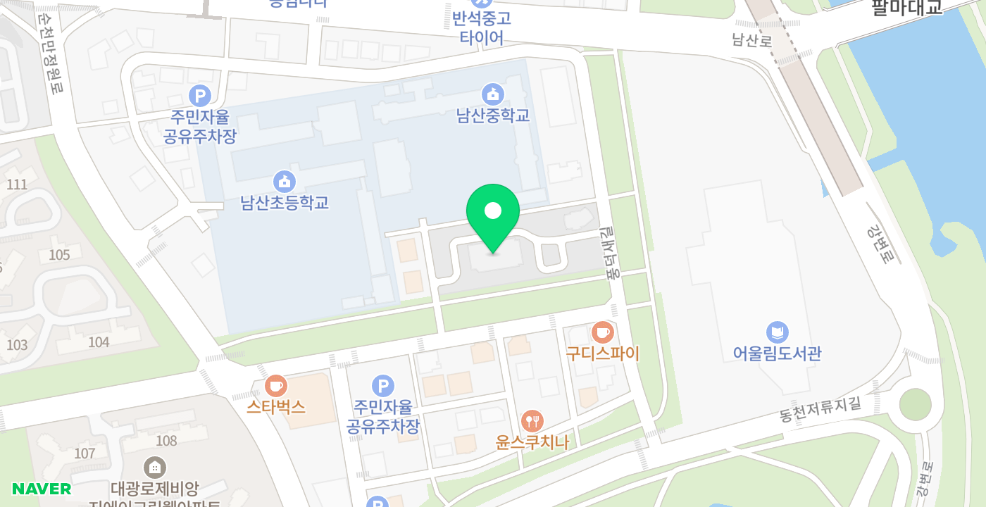 국민건강보험공단 순천곡성지사 위치 지도