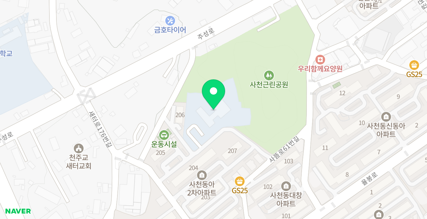 청원도서관(구,하나로클럽율량점) 위치 지도