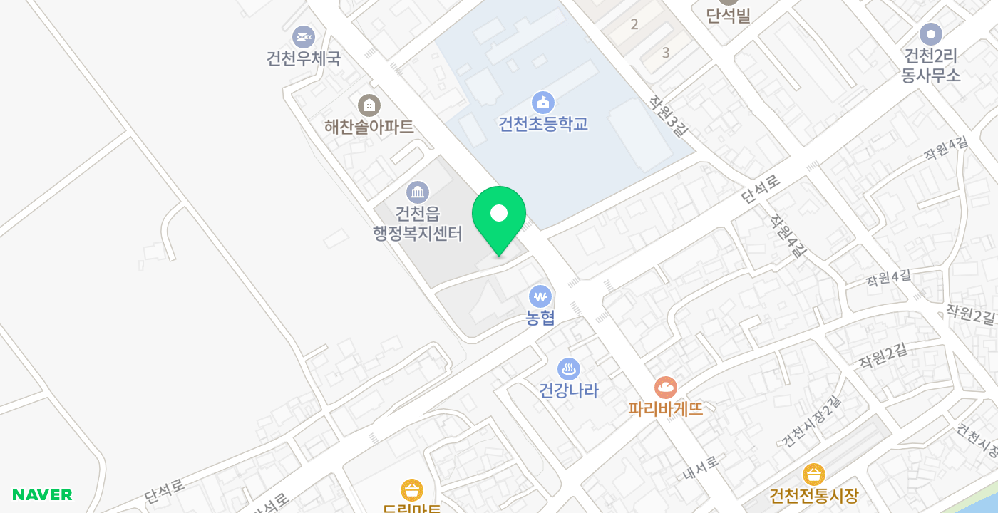 건천읍행정복지센터 위치 지도