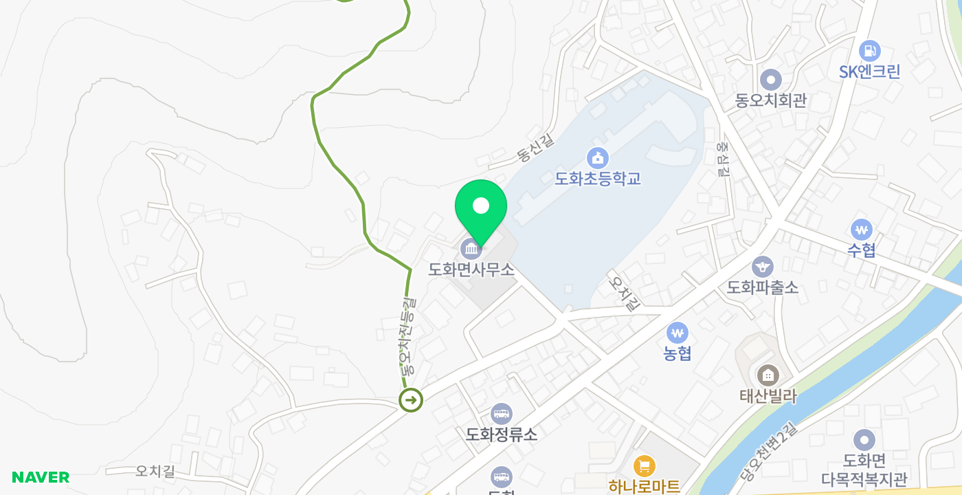 도화면_무인 위치 지도