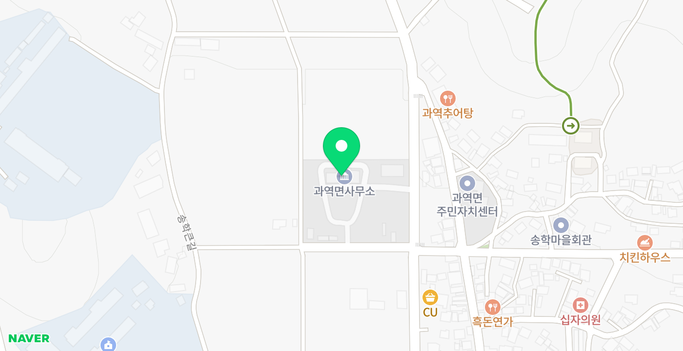 과역면_무인 위치 지도