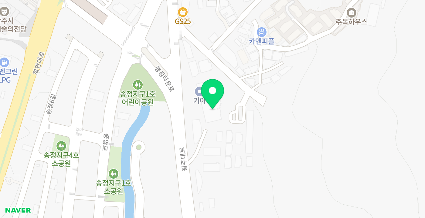 국민연금공단 경기광주지사 위치 지도