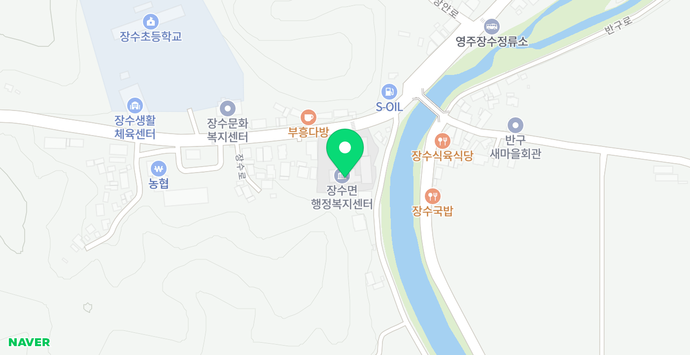 장수면 위치 지도