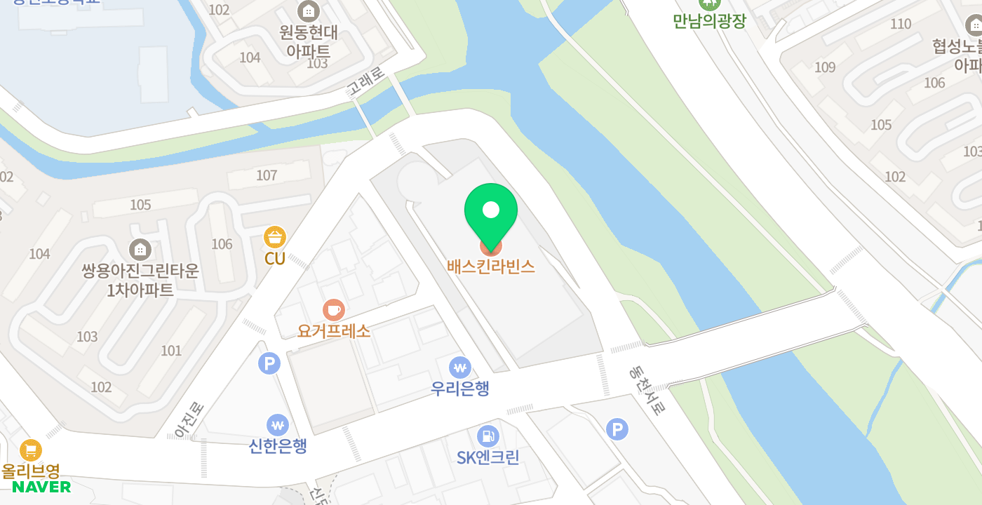 홈플러스 북구점 위치 지도