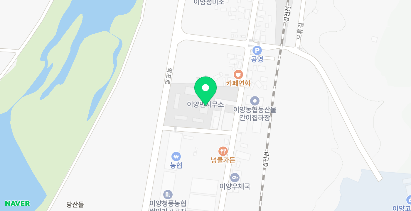 화순군이양면 위치 지도