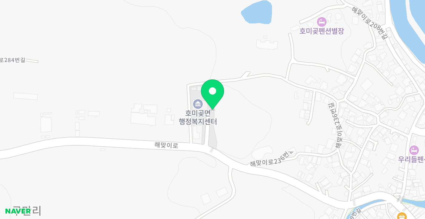 호미곶면사무소 위치 지도