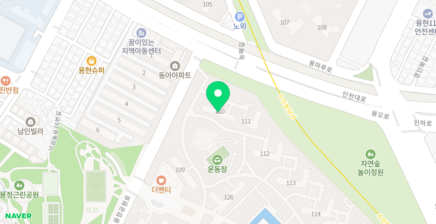 인천SK스카이뷰 위치 지도