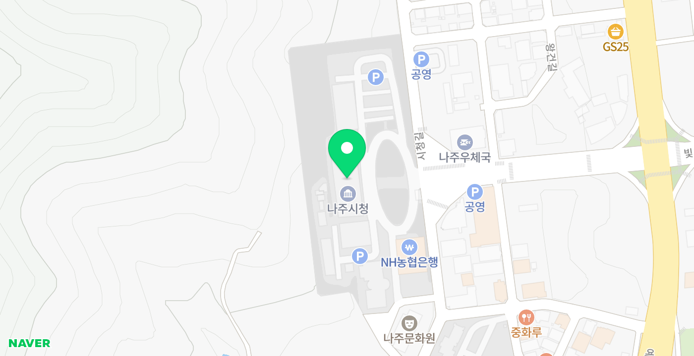 나주시민봉사과(1호기) 위치 지도