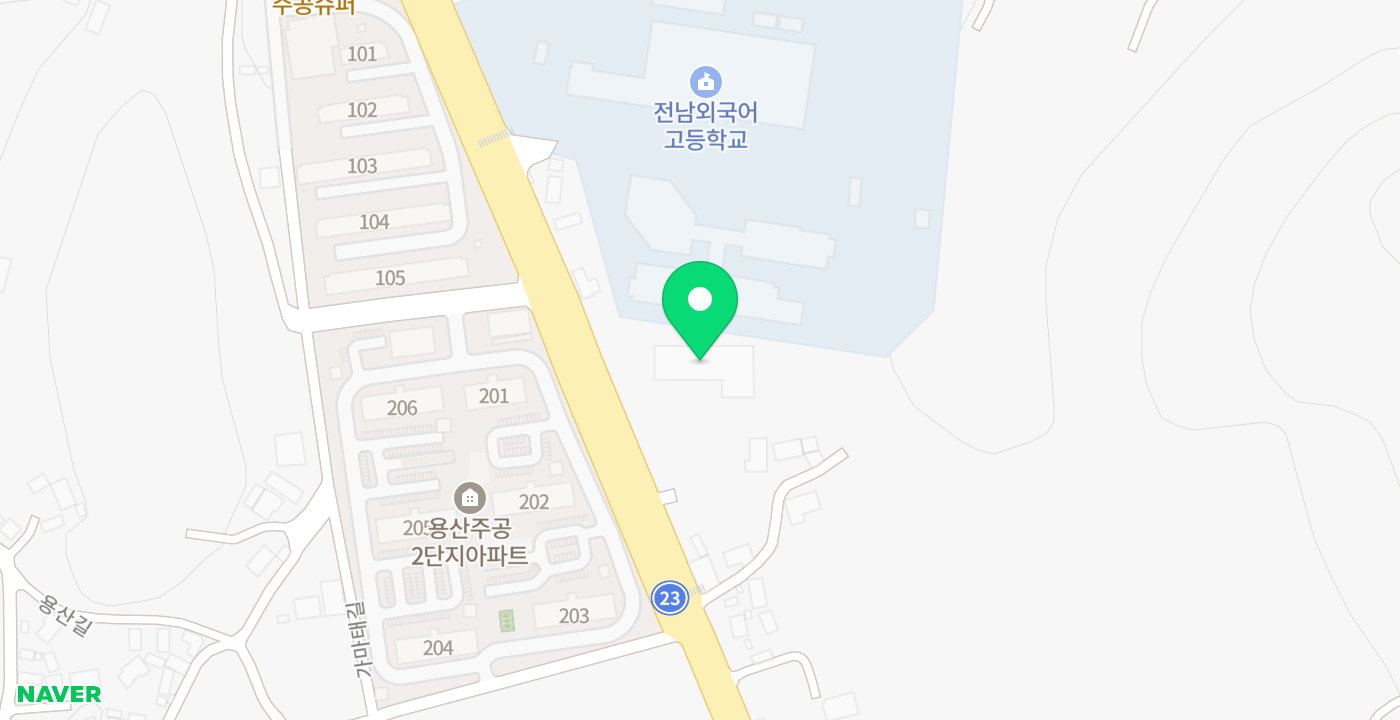 농어촌공사 나주지사 위치 지도