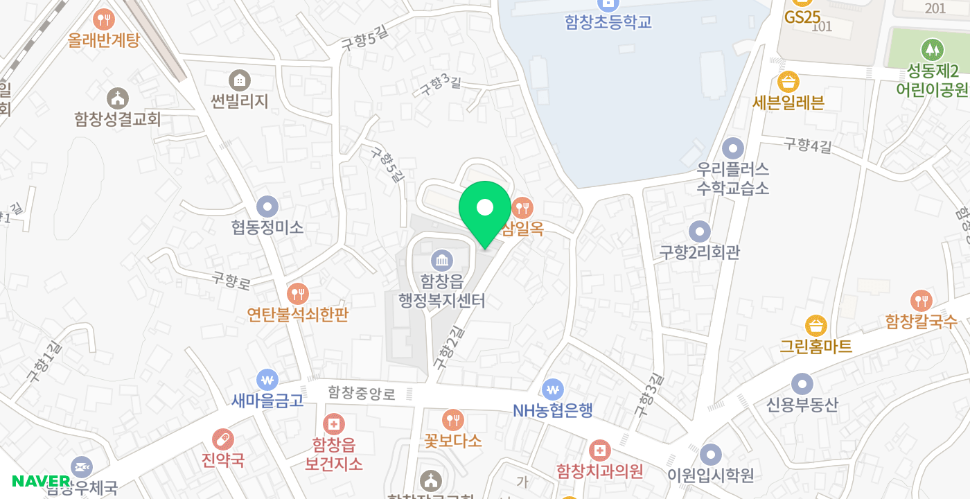 함창읍행정복지센터 위치 지도