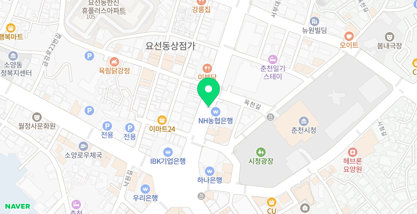 지하상가 위치 지도