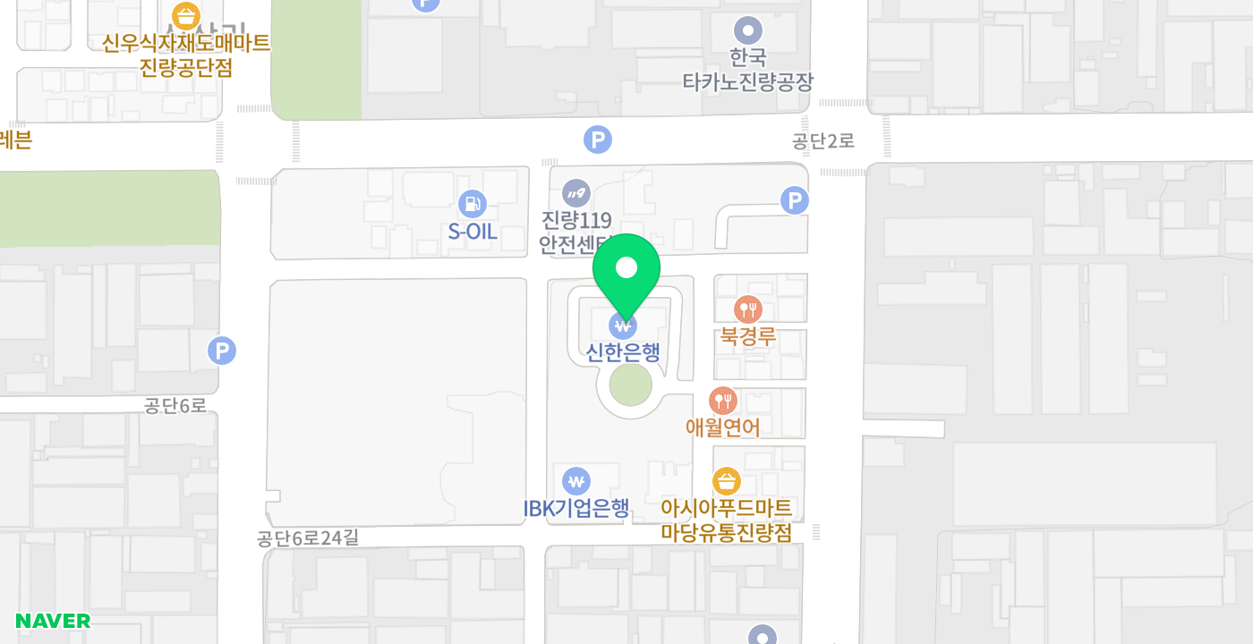 경산산업단지관리공단 위치 지도