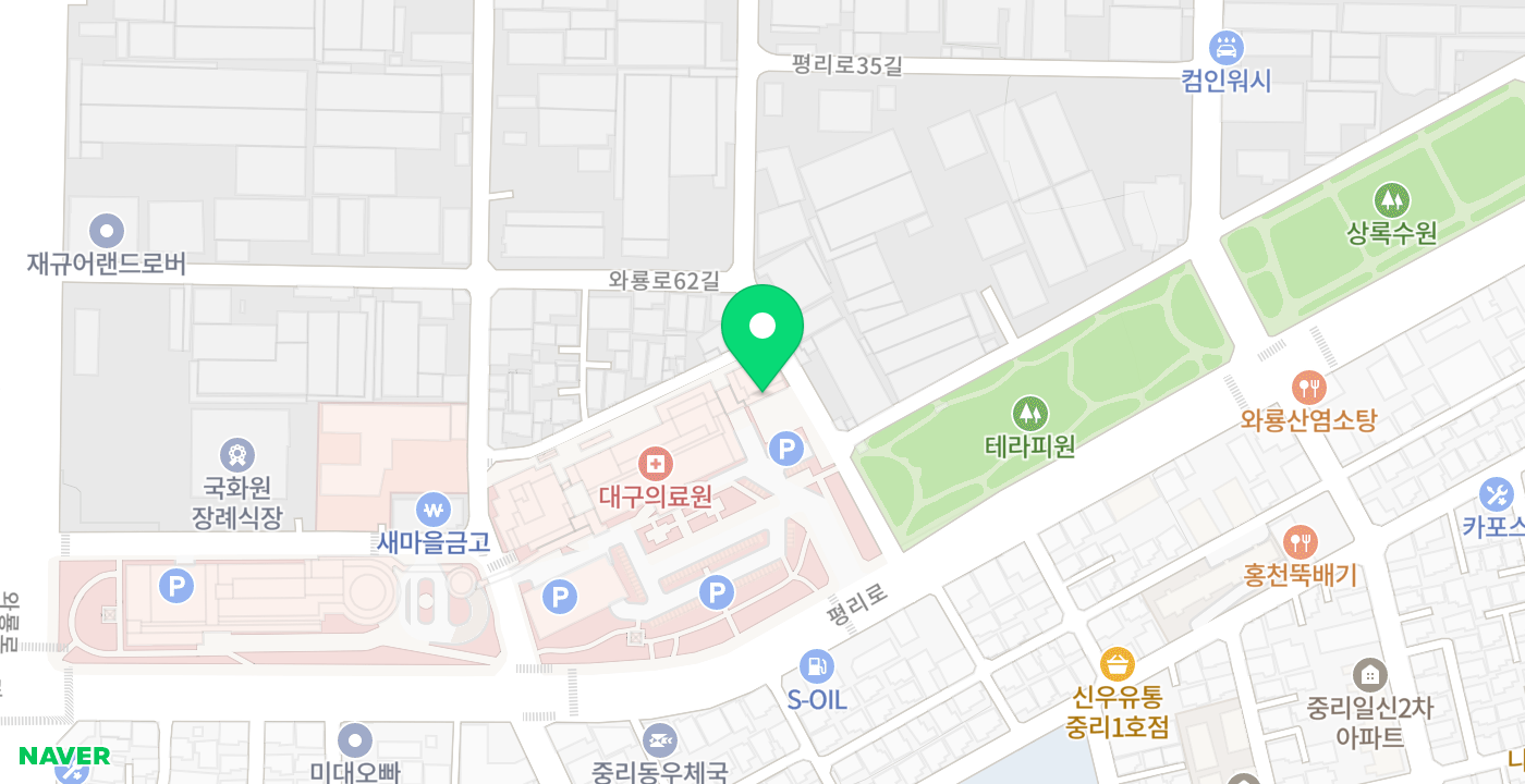 대구의료원 위치 지도