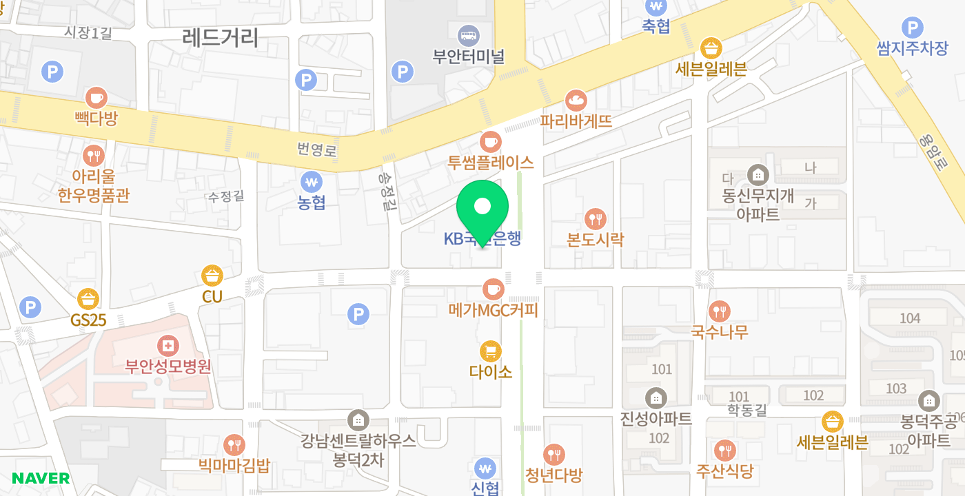 부안수협 위치 지도