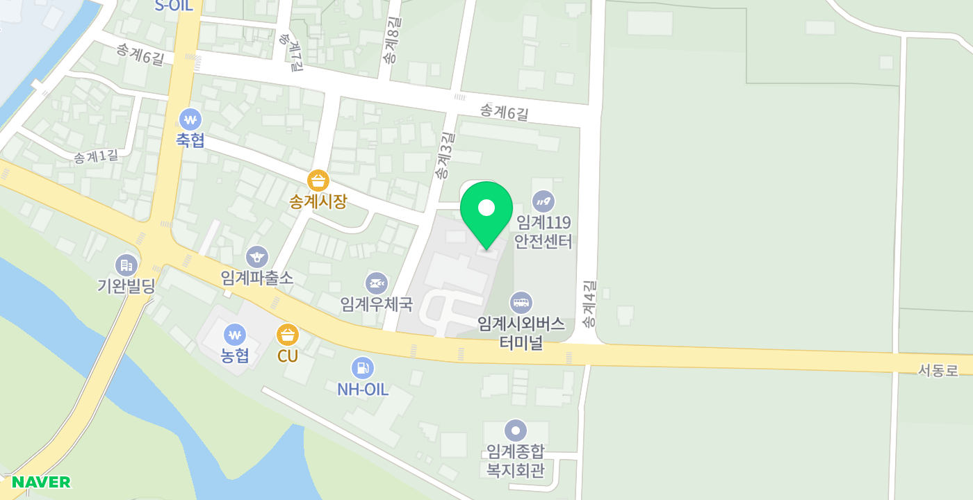 임계면 위치 지도