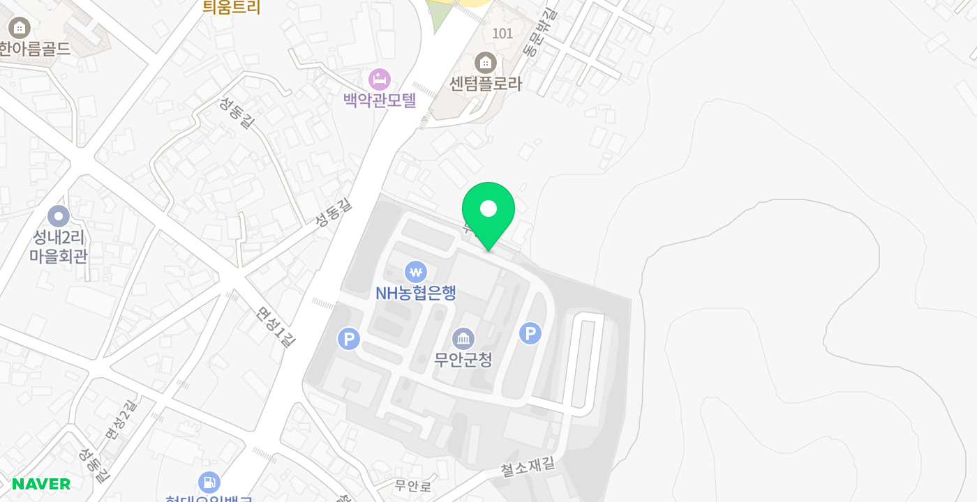 군청민원실 입구 위치 지도