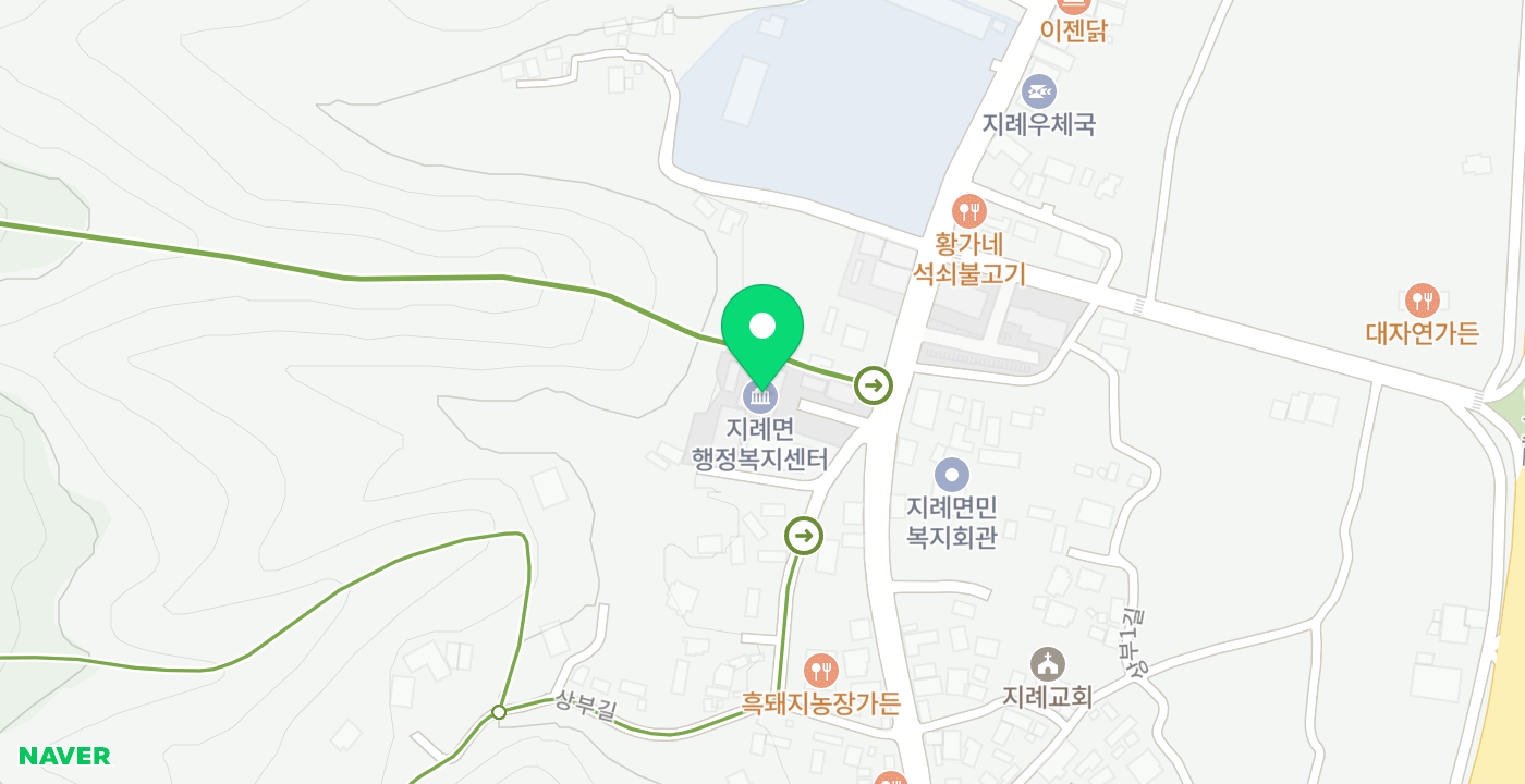 김천시지례면행정복지센터 위치 지도