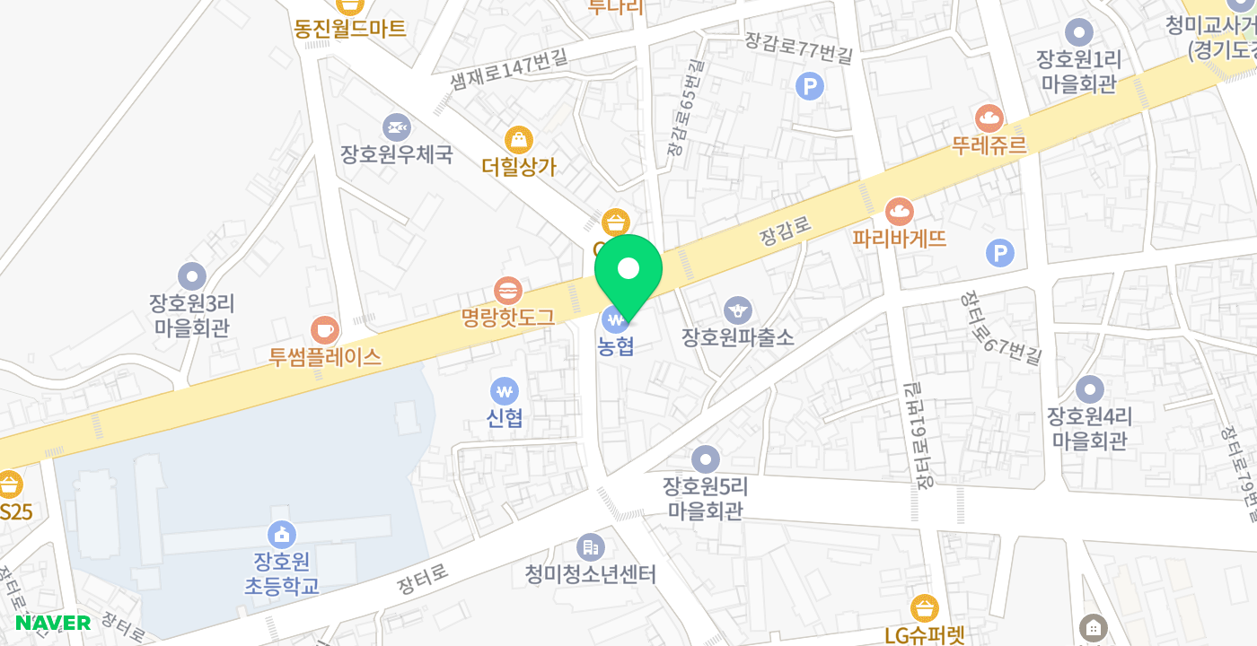장호원농협 위치 지도