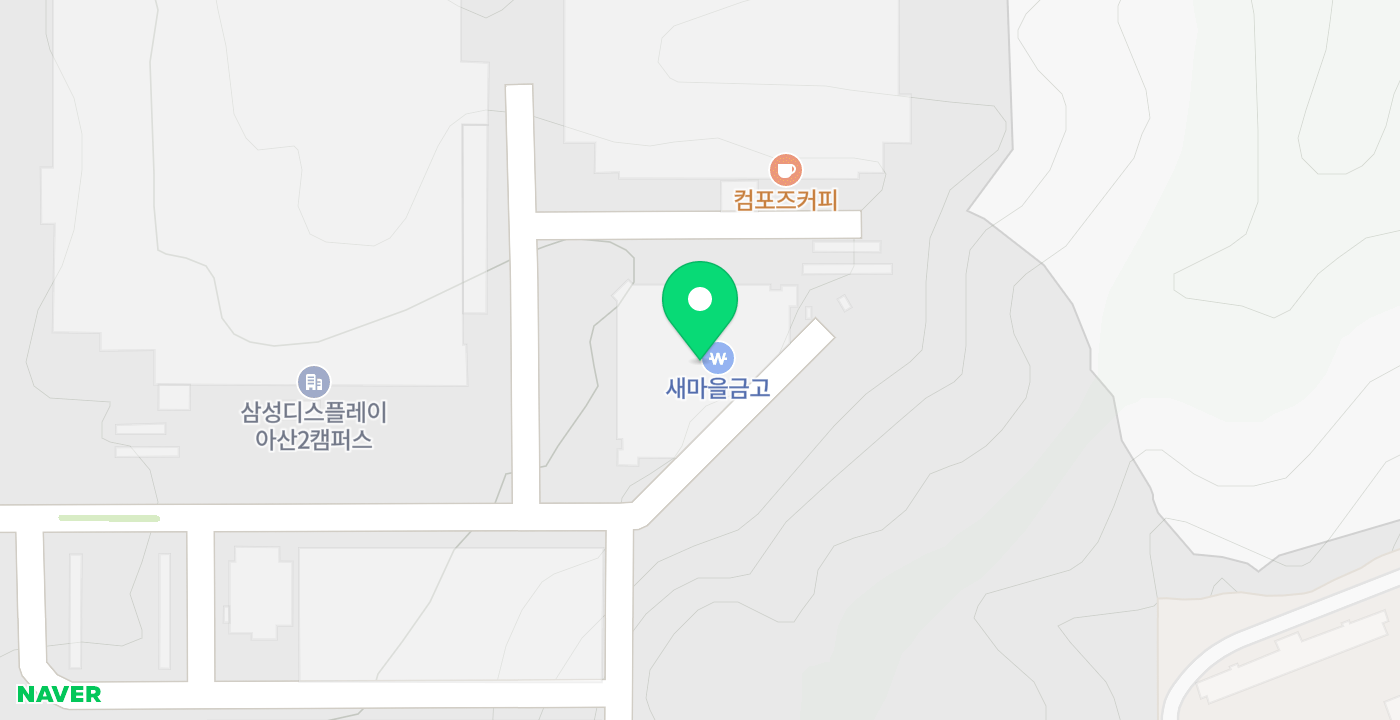 삼성디스플레이(제2캠퍼스) 위치 지도