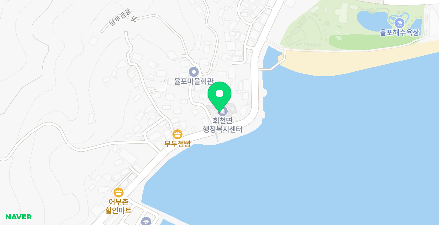 회천면행정복지센터 위치 지도