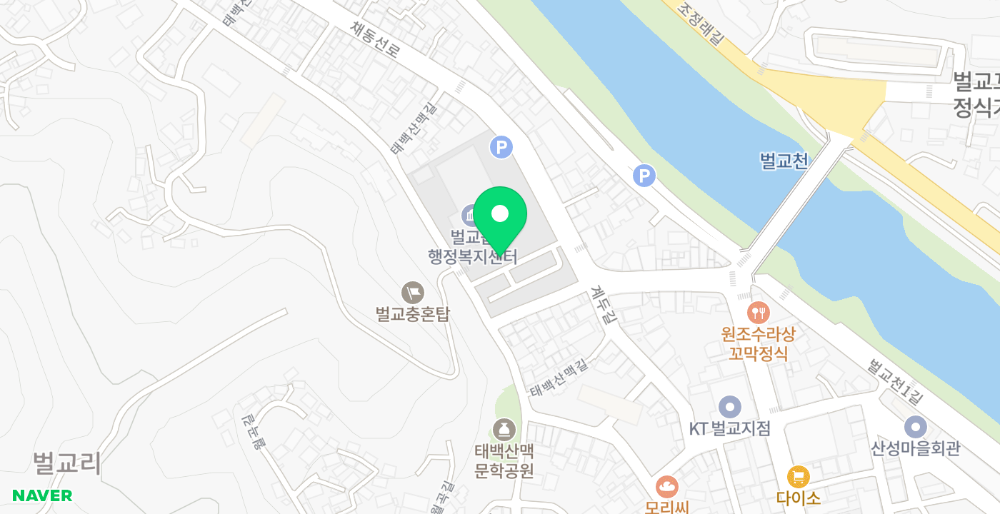 벌교읍행정복지센터 위치 지도