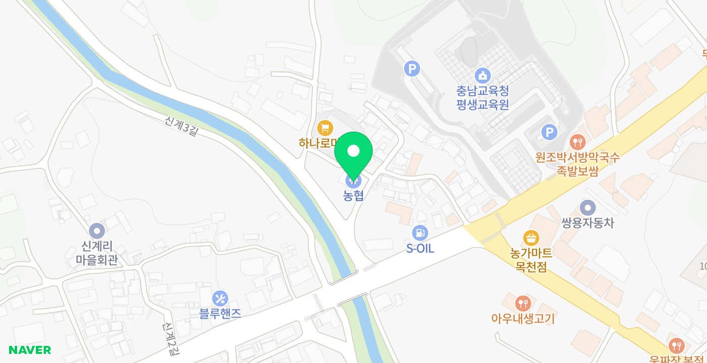 동천안농협 위치 지도