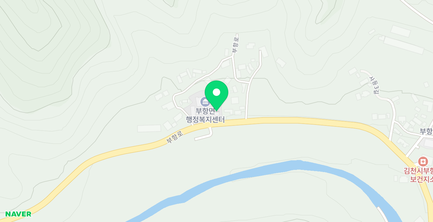 김천시부항면행정복지센터 위치 지도