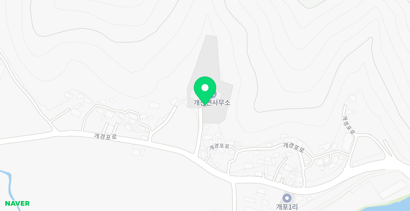 고령개진면사무 KIOSK 위치 지도
