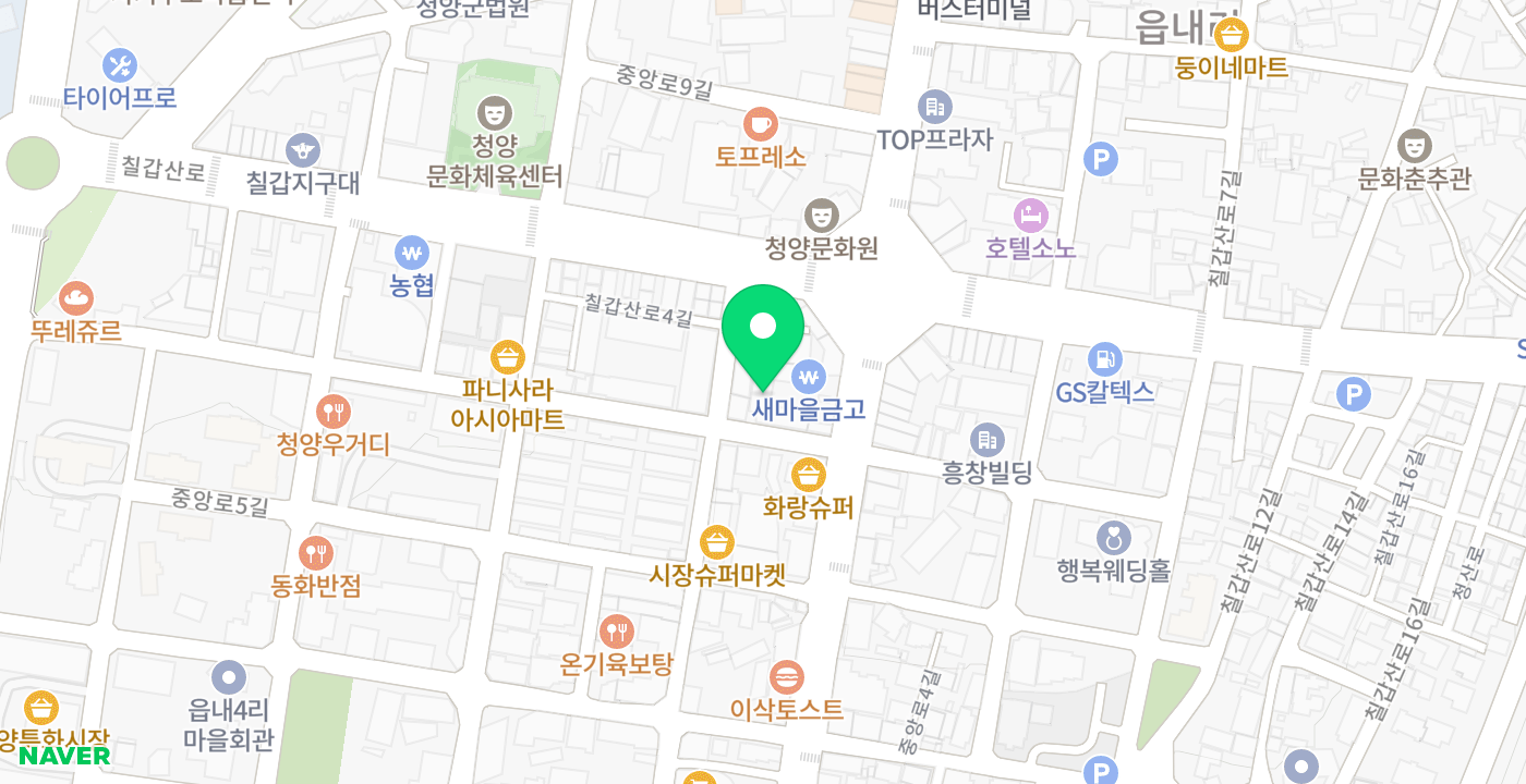 새마을금고 위치 지도