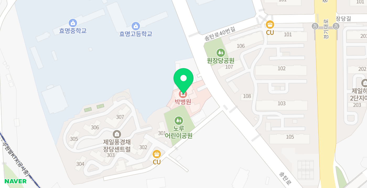 PMC박병원 위치 지도