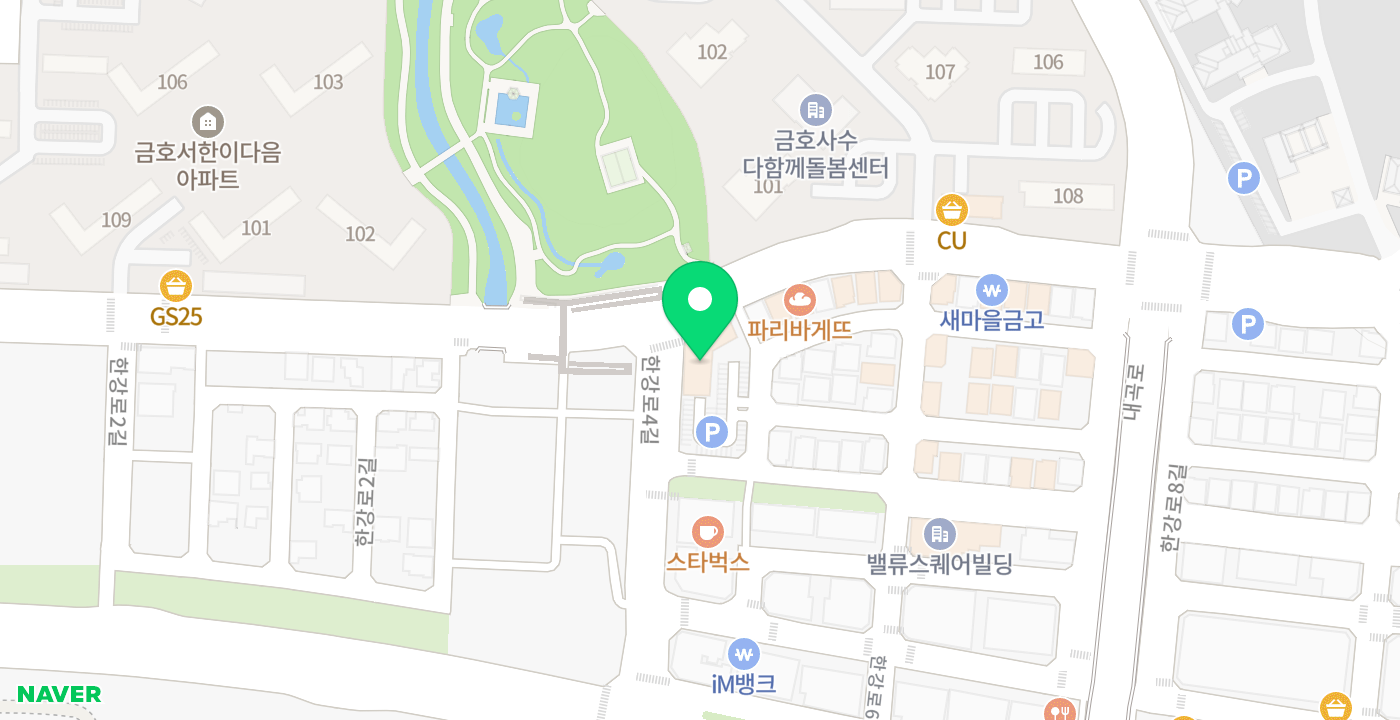 관문동 금호분소 위치 지도
