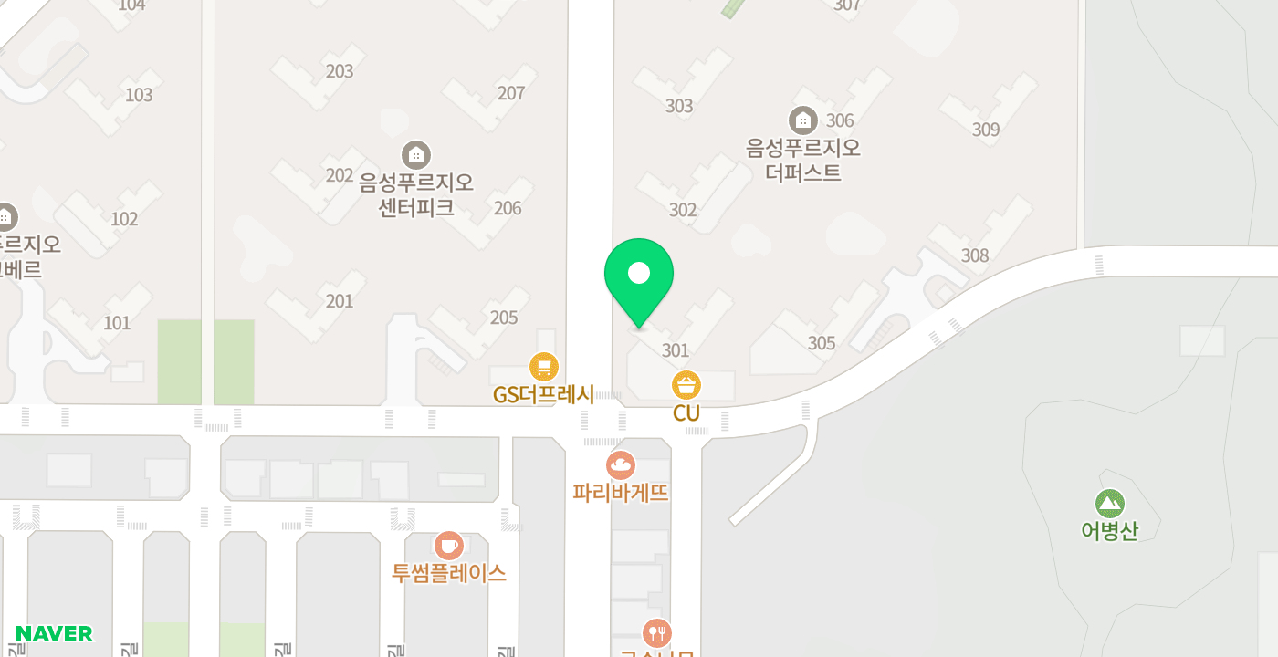 대소읍 성본산단출장소 위치 지도