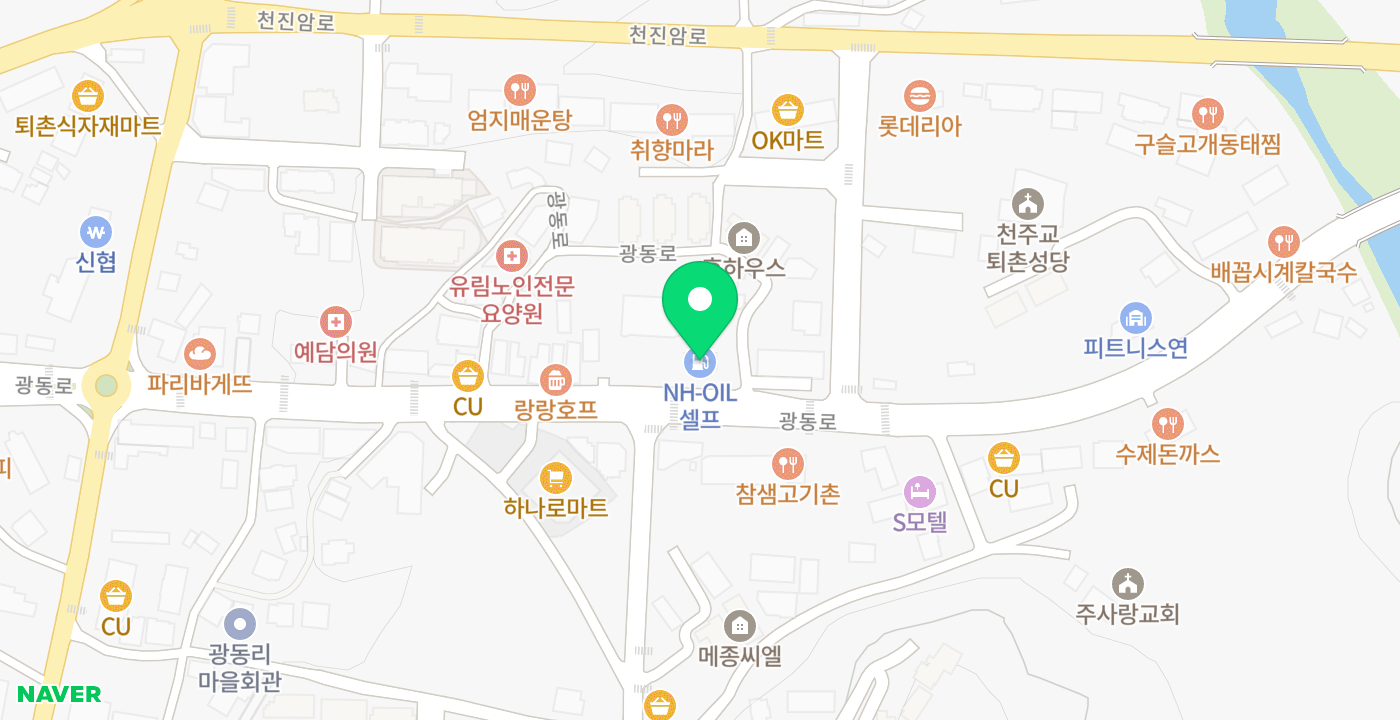 퇴촌농협 위치 지도