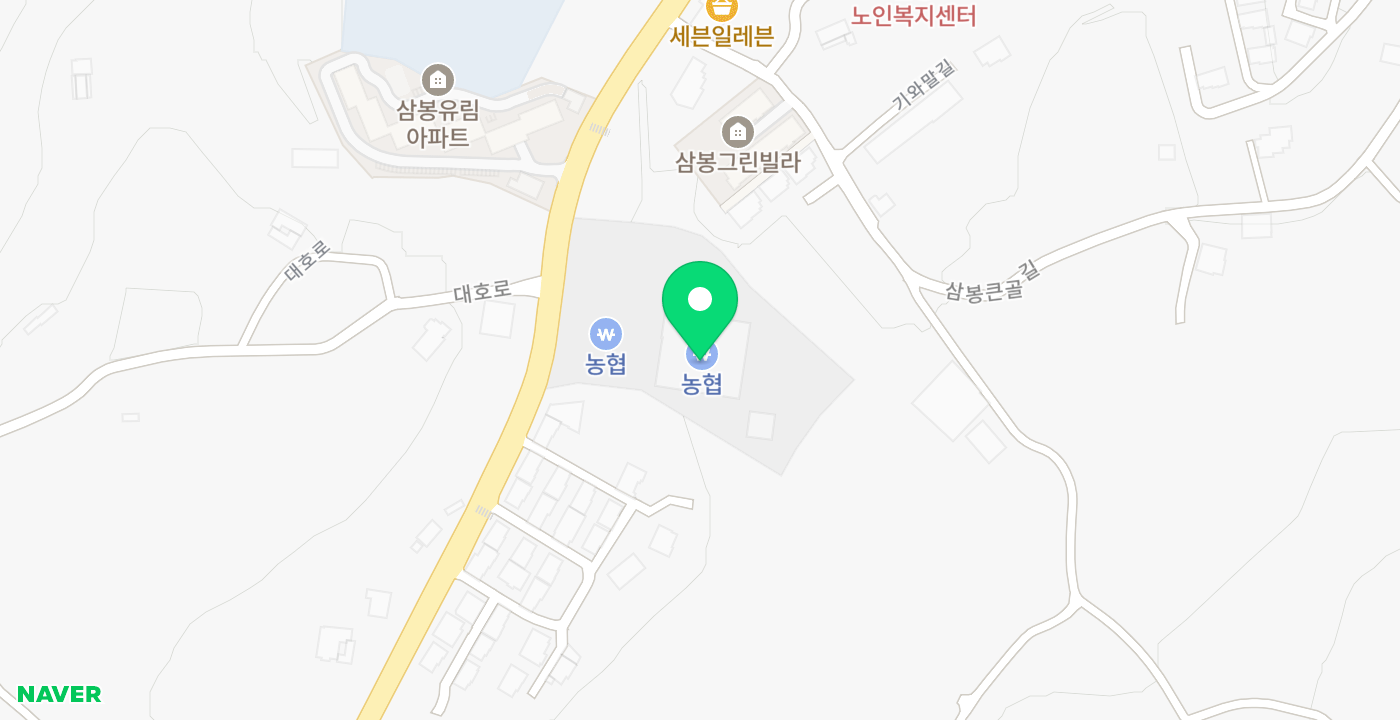 석문농협 삼봉지점 위치 지도