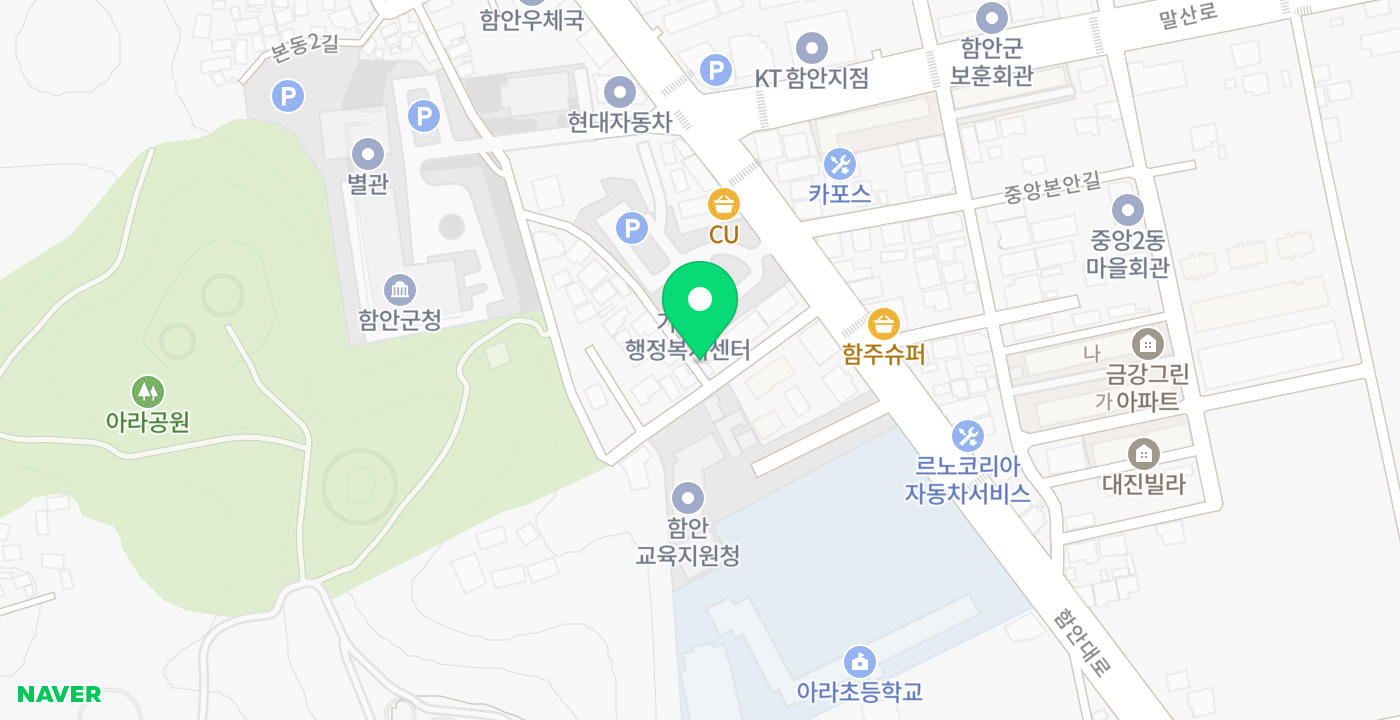 가야읍사무소 위치 지도