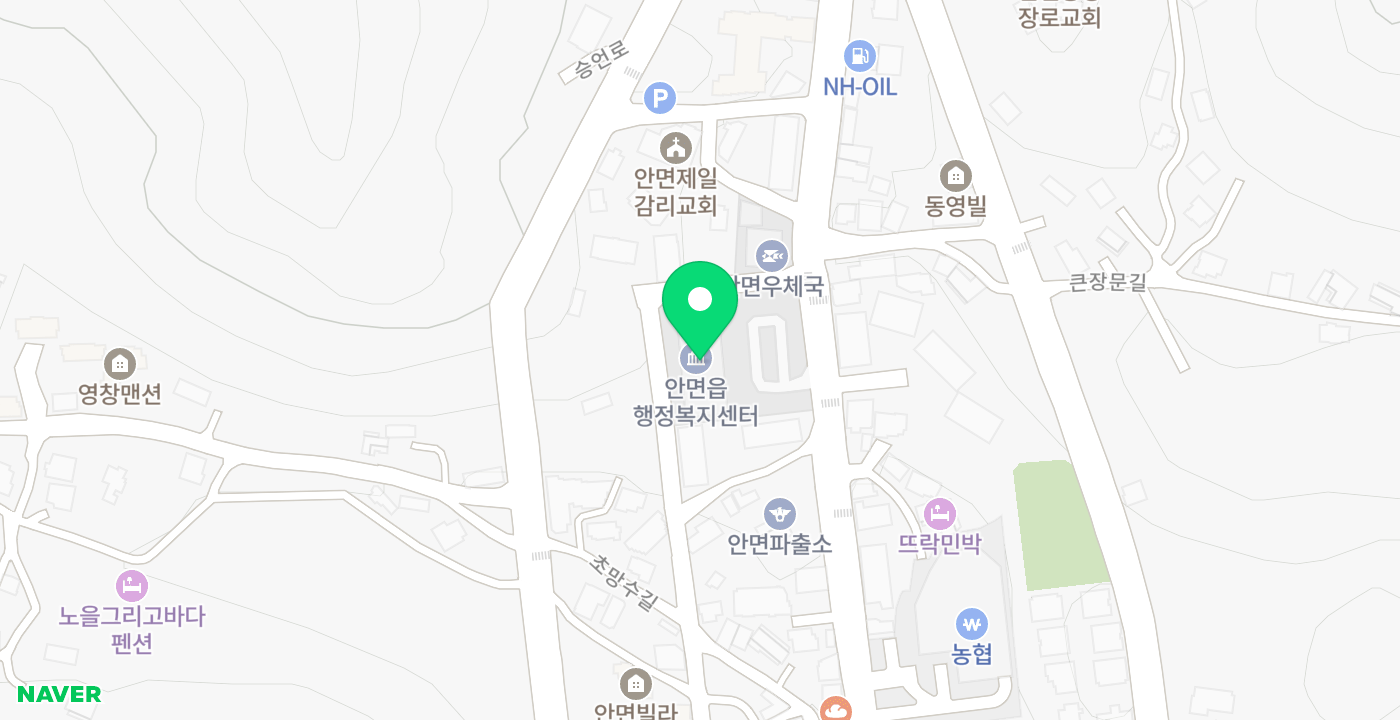 안면읍발급기2 위치 지도