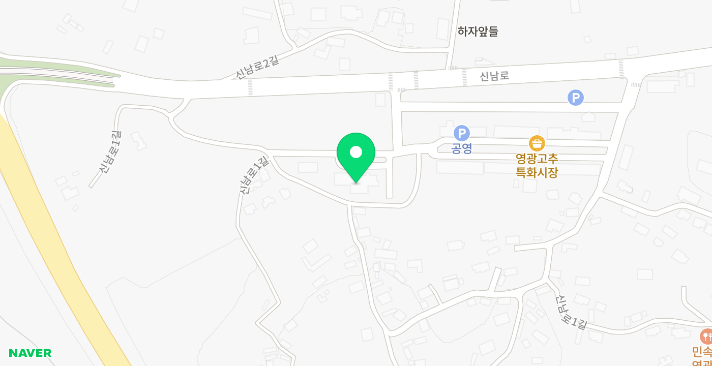 농어촌공사 영광지사 위치 지도