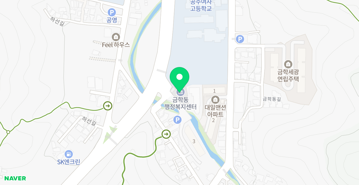 금학동 무인 KIOSK 위치 지도