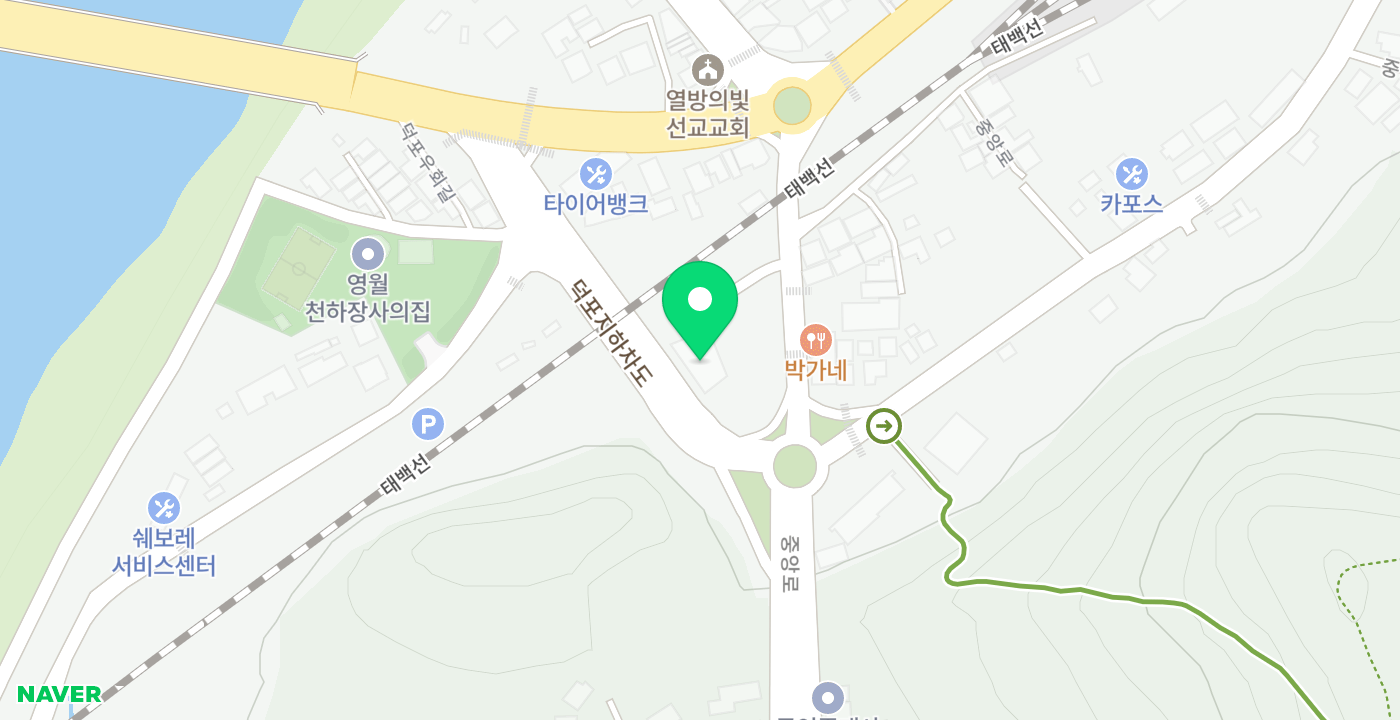 덕포보건지소 위치 지도