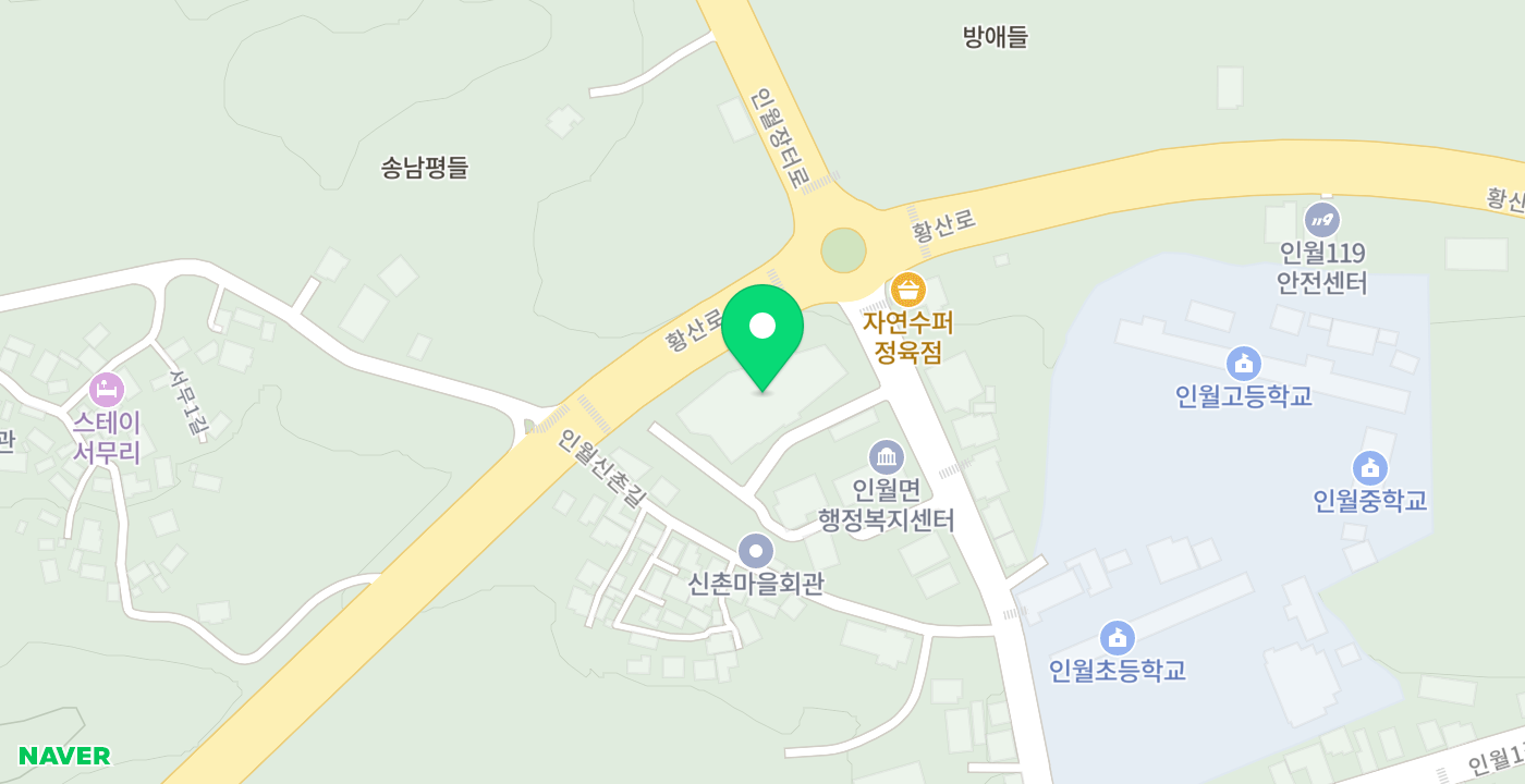 인월면 위치 지도