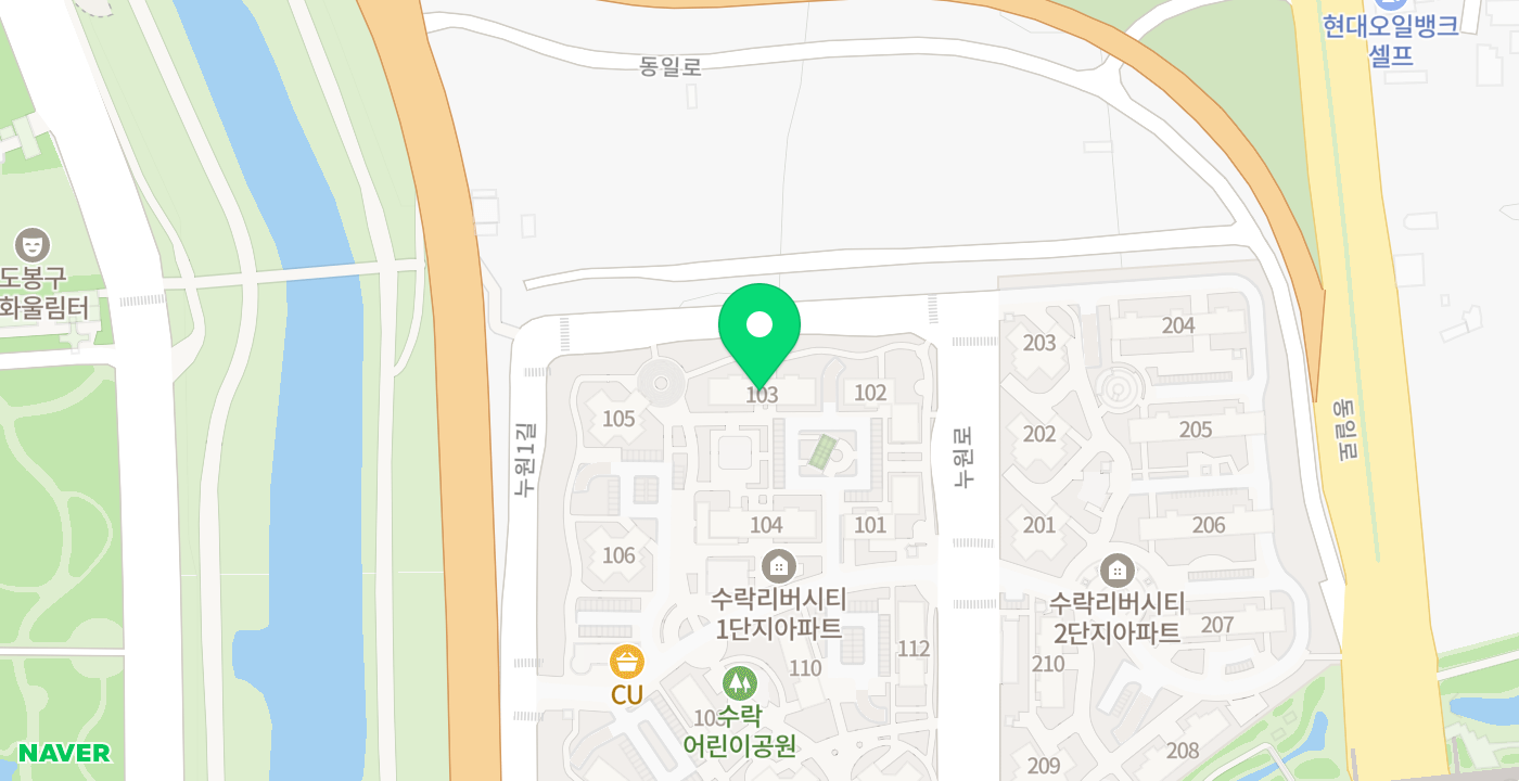 장암동리버시티 위치 지도